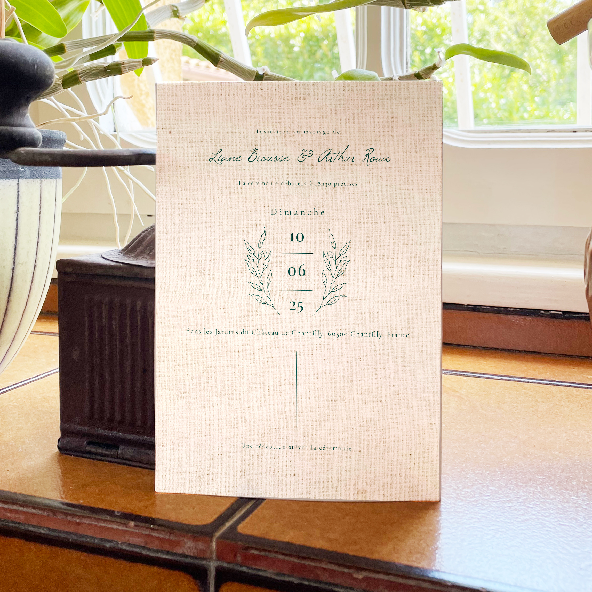 Lin Vert Invitation