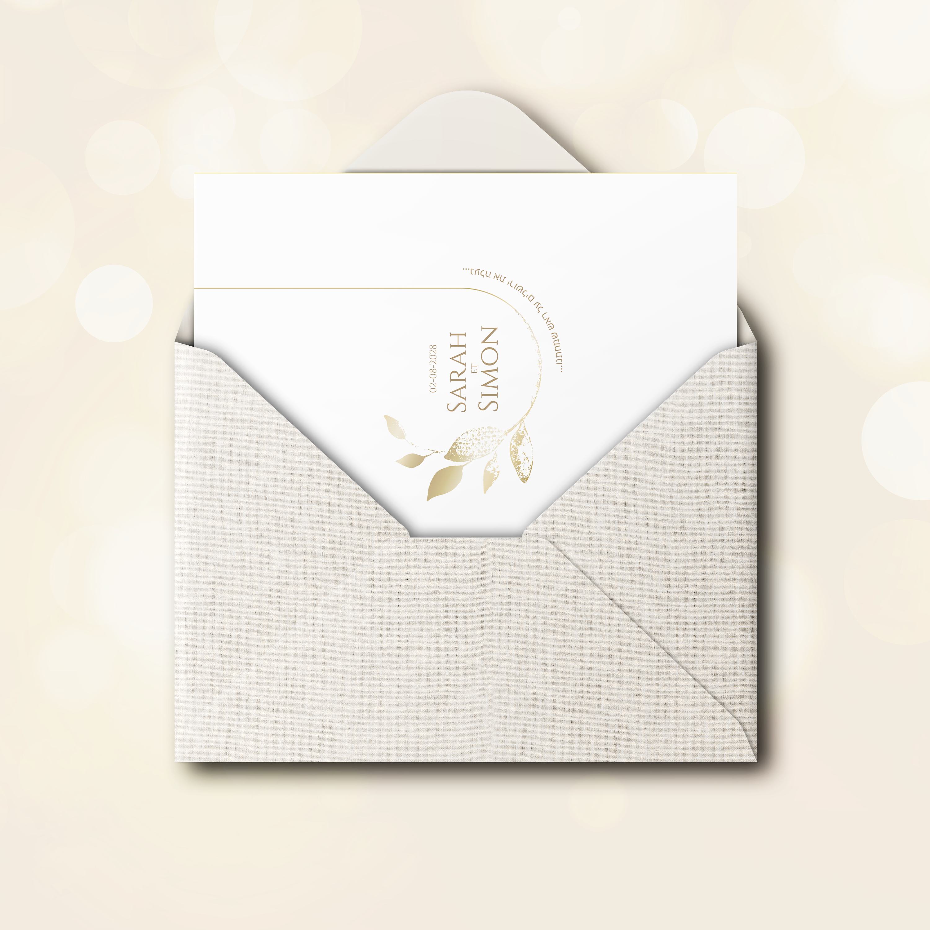 Minimalist Save The Date - 