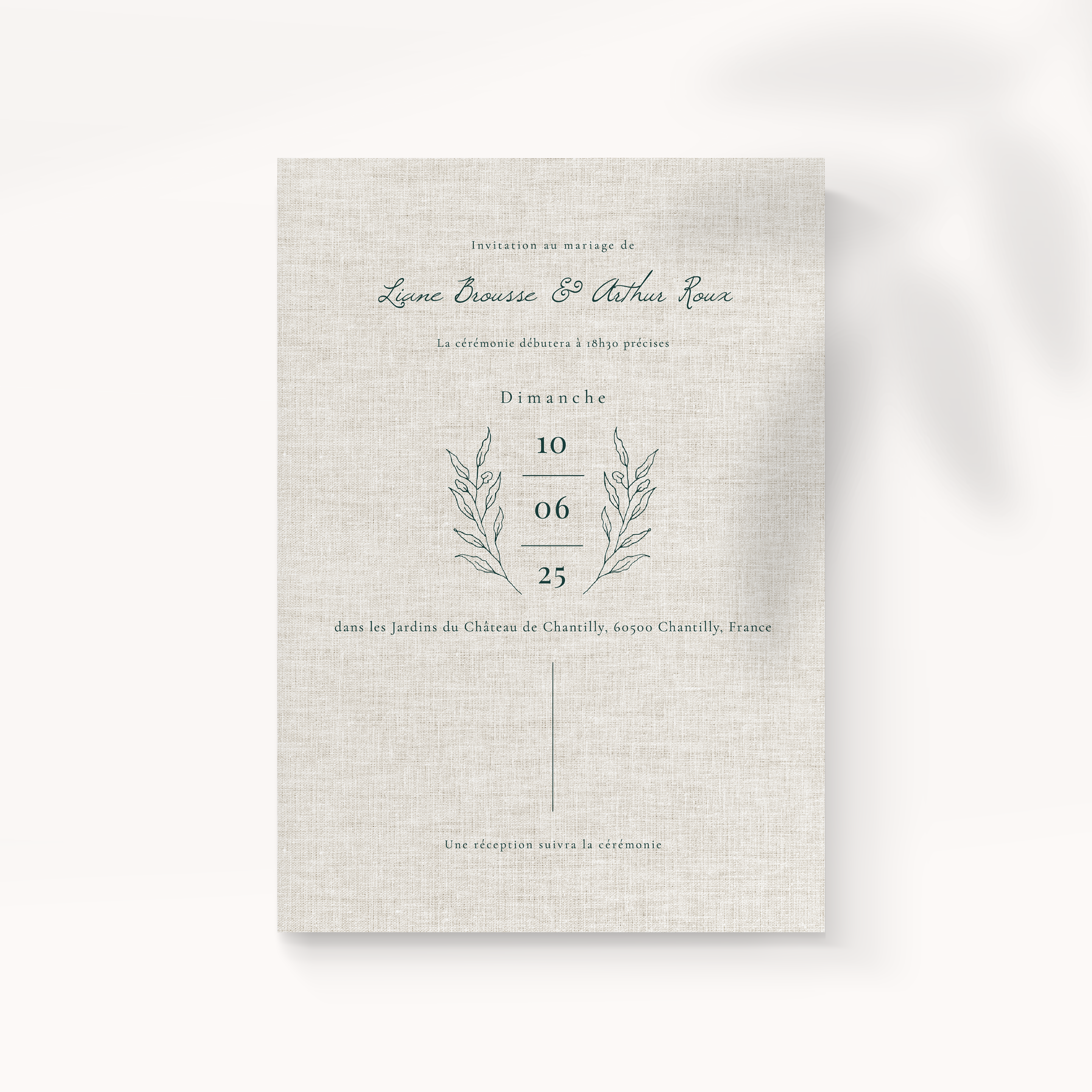 Lin Vert Invitation - 