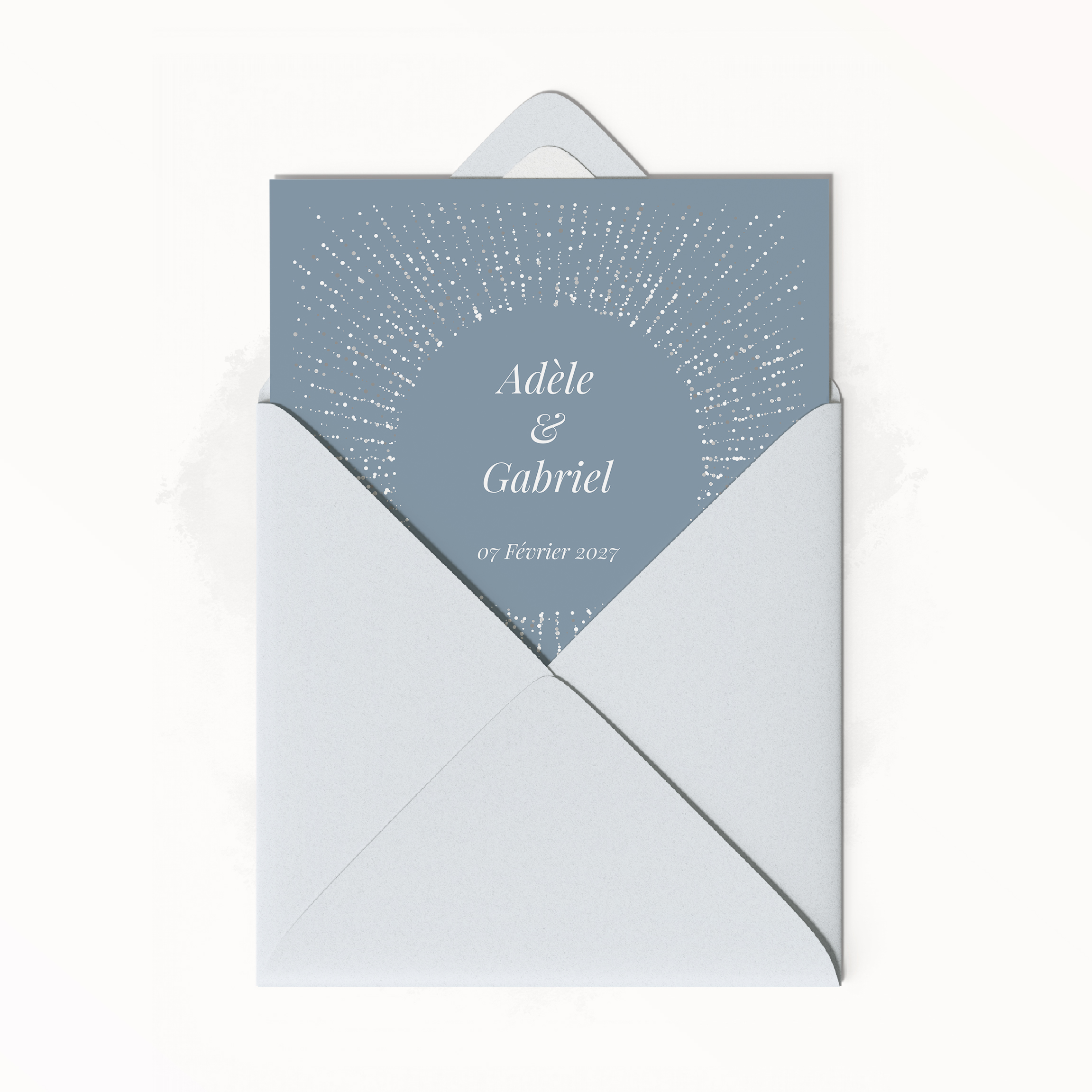 Silver Circle Blue - 