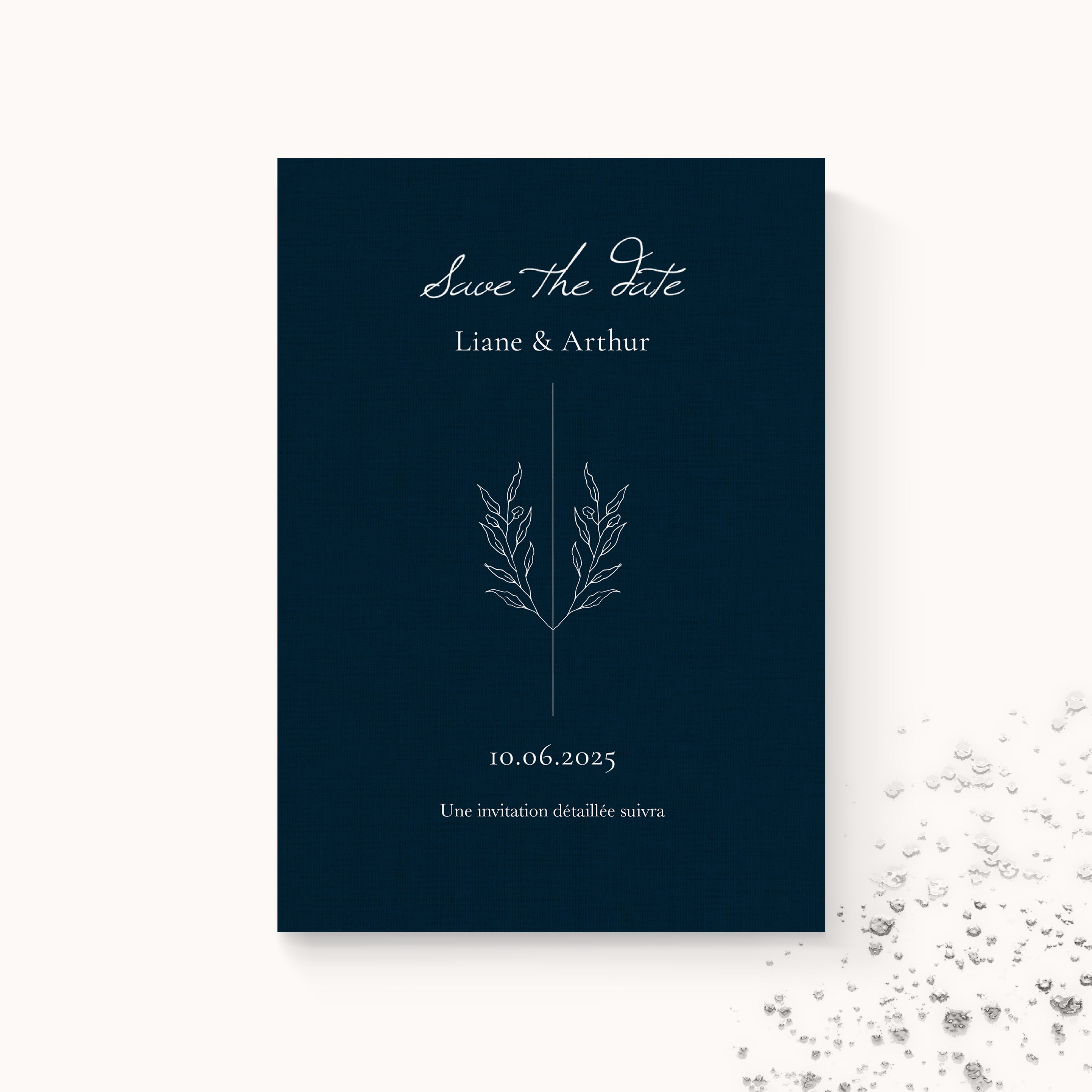 Lin Bleu Save The Date