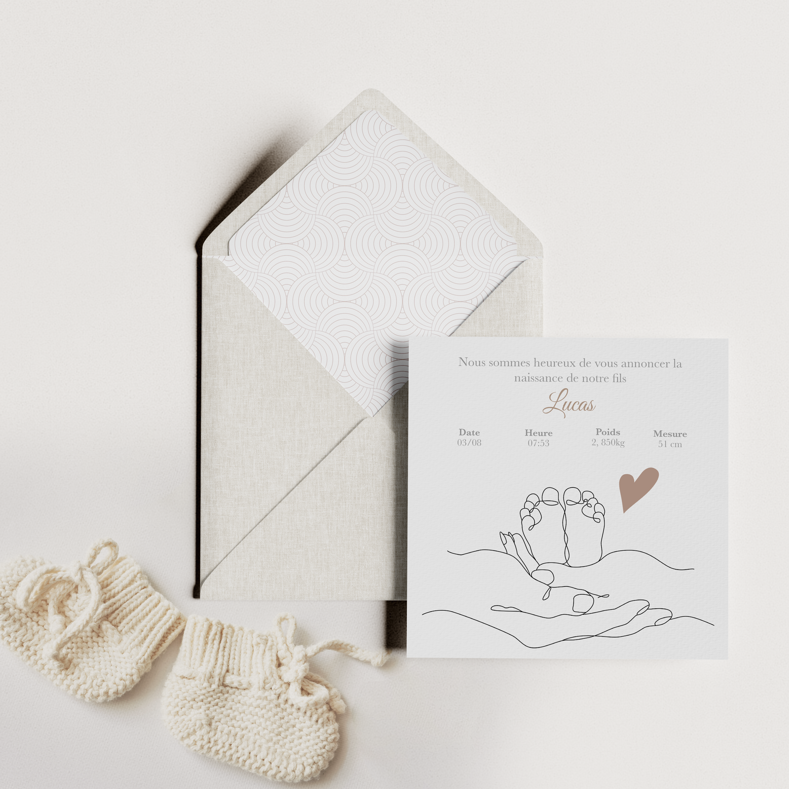Baby Line Drawing - 