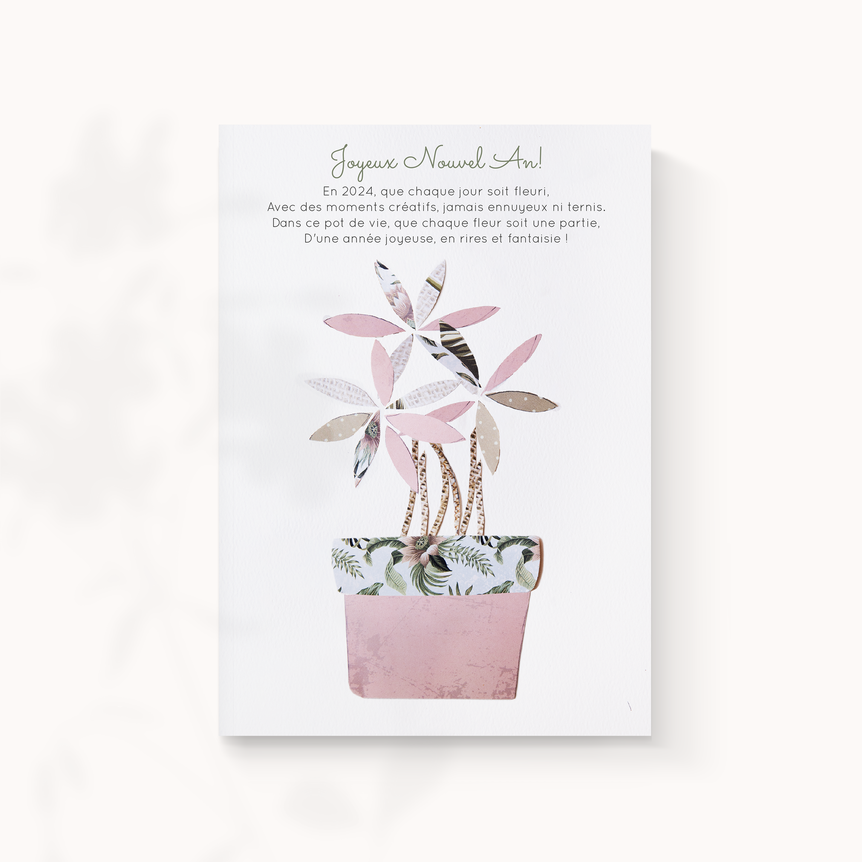 Collage Pot De Fleurs