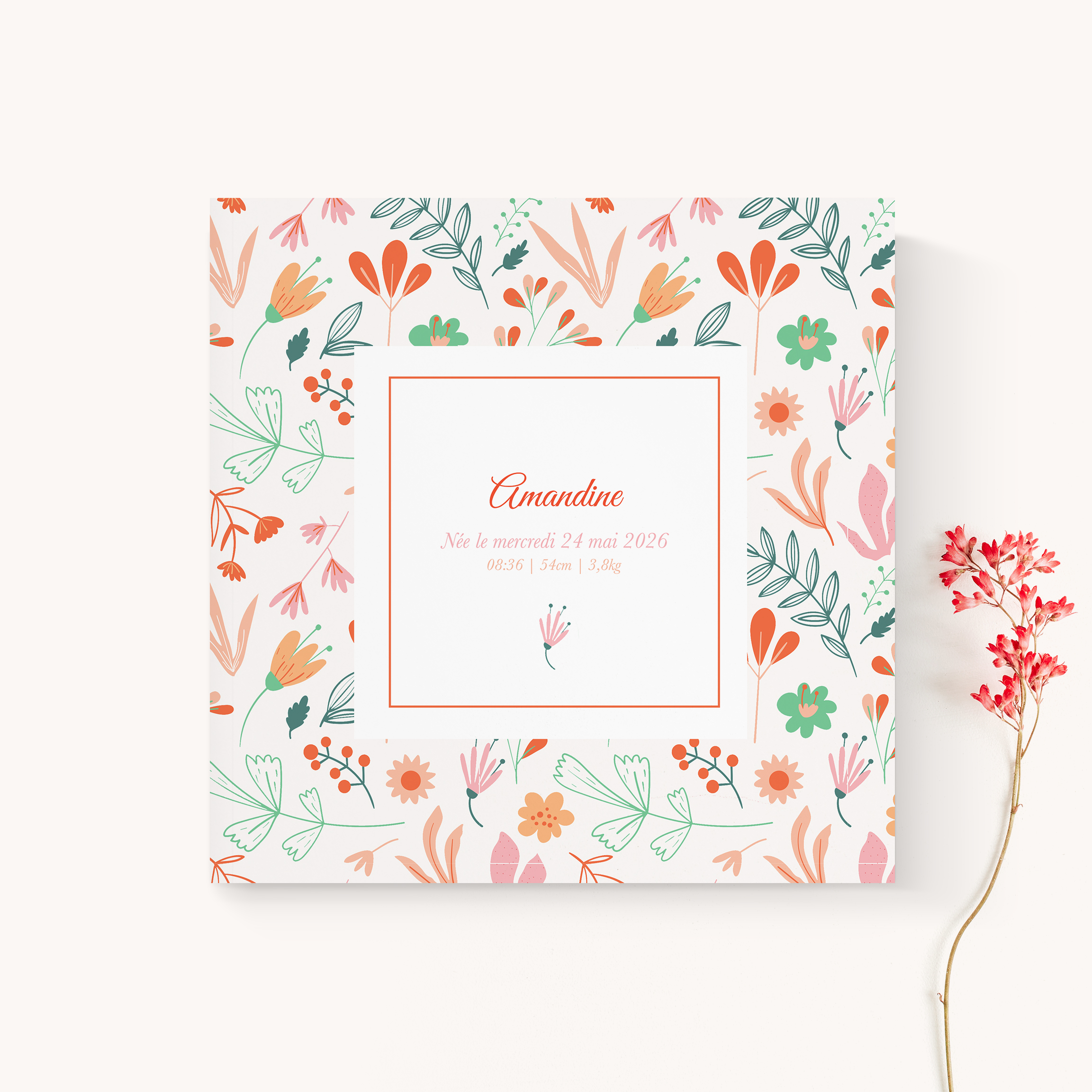 Motif à Fleur - 