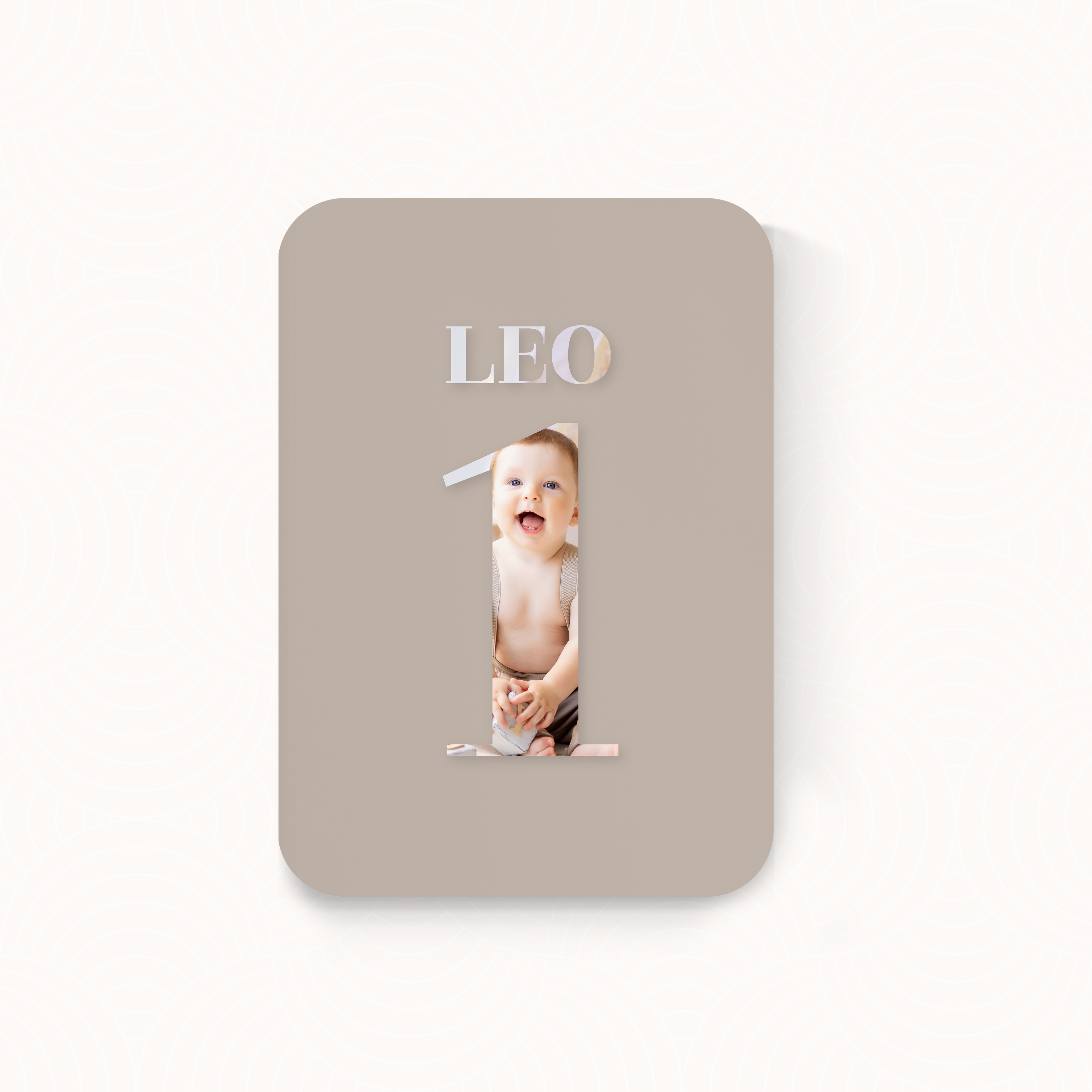 Number Card 1 - 