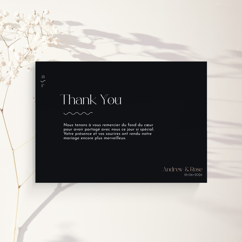 Wavy Thank You - 
