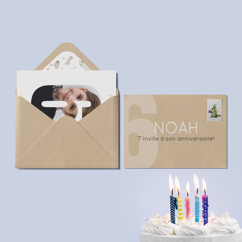 Number Card 6 - 