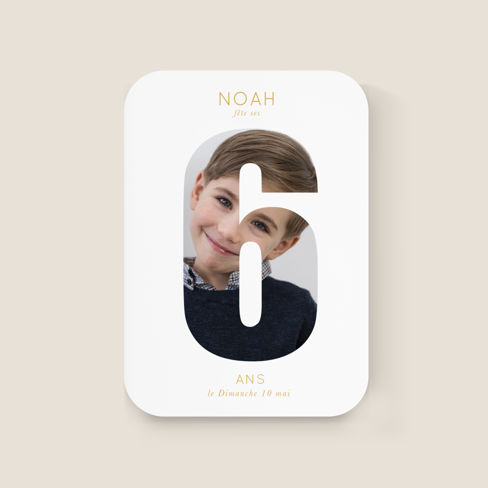 Number Card 6