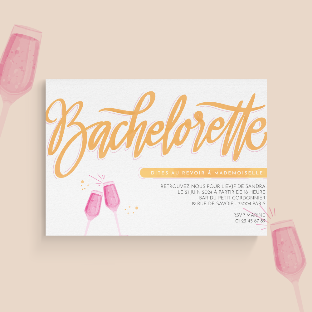 Bachelorette Orange