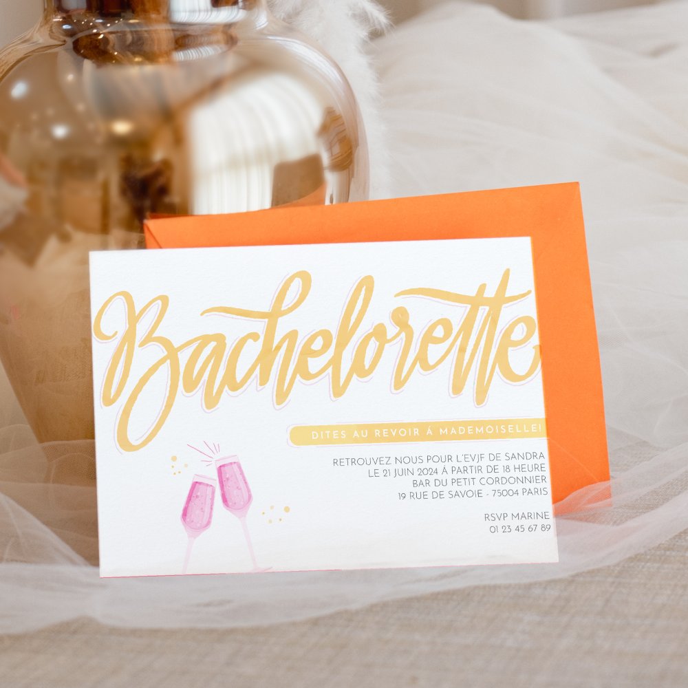 Bachelorette Orange