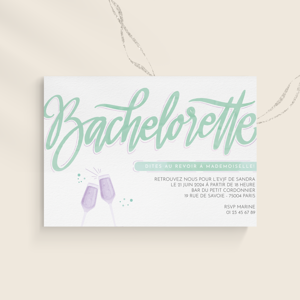 Bachelorette Vert