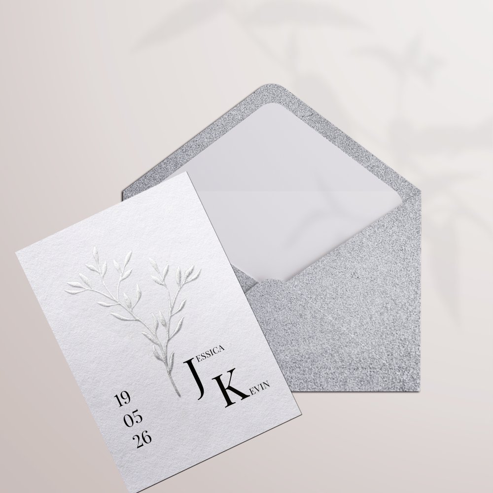 Silver Embossed - 