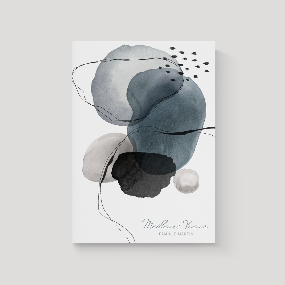 Abstract Blue