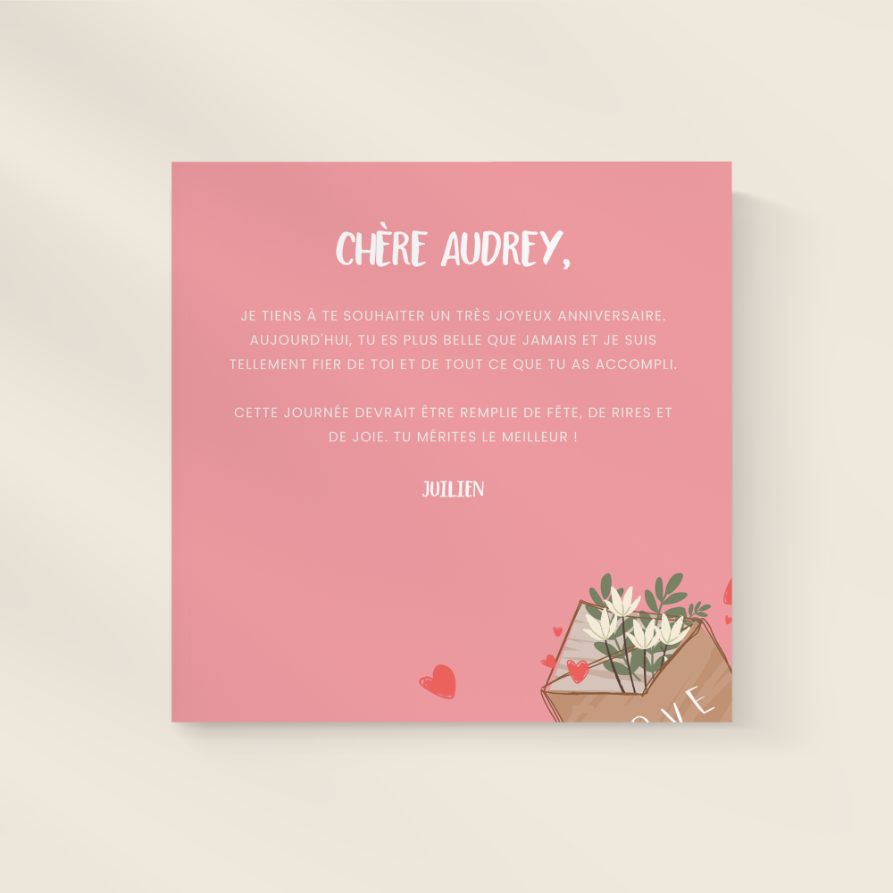 Lettre D'amour