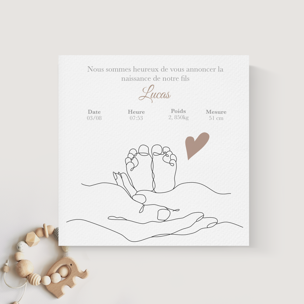 Baby Line Drawing - 