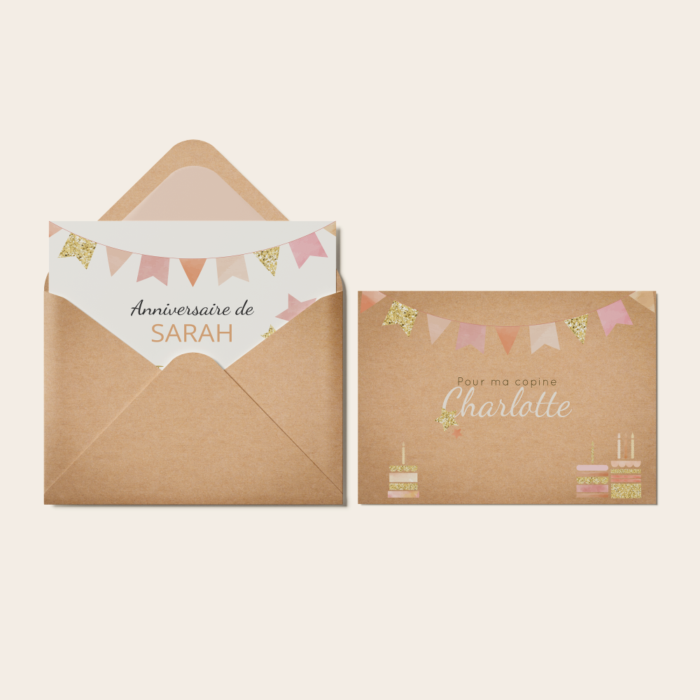 Glittery Star - Des paillettes, des étoiles, du gâteau, tout ce qu'il manque c'est les invités pour faire la fête!