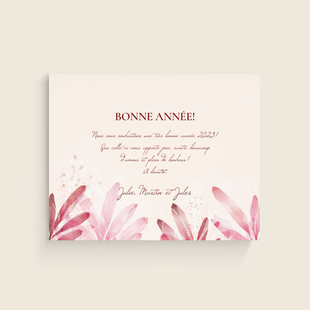 Pink Optimism - Si vous recherchez de l'optimisme, de la gaieté ainsi que de la paisibilité vous êtes au bon endroit! Cette carte dira tout cela sans utiliser de mots! Et avec vos propres mots écrits dessus elle en dira bien plus!