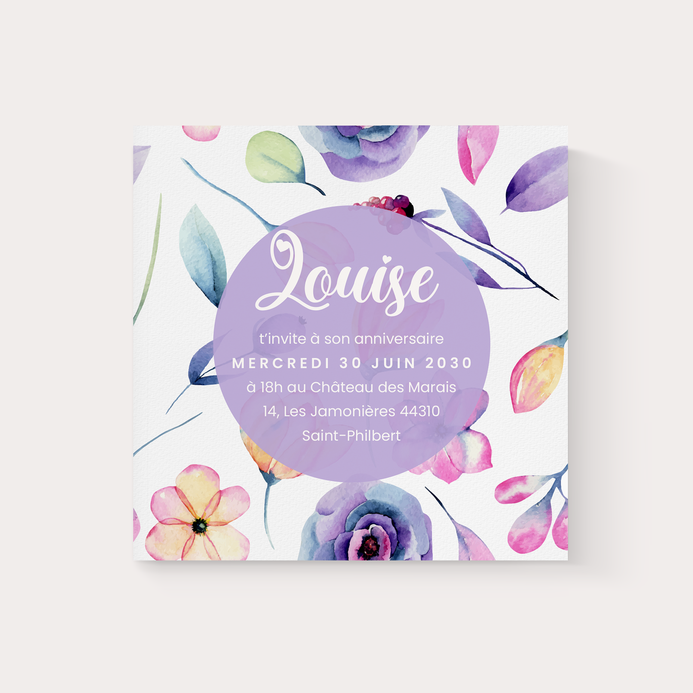 Tapis De Fleurs