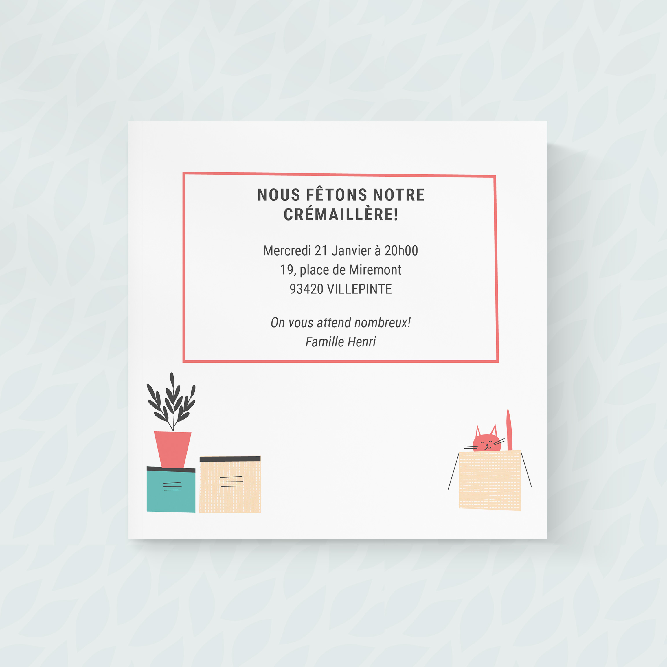 Nouvelle Adresse - 
