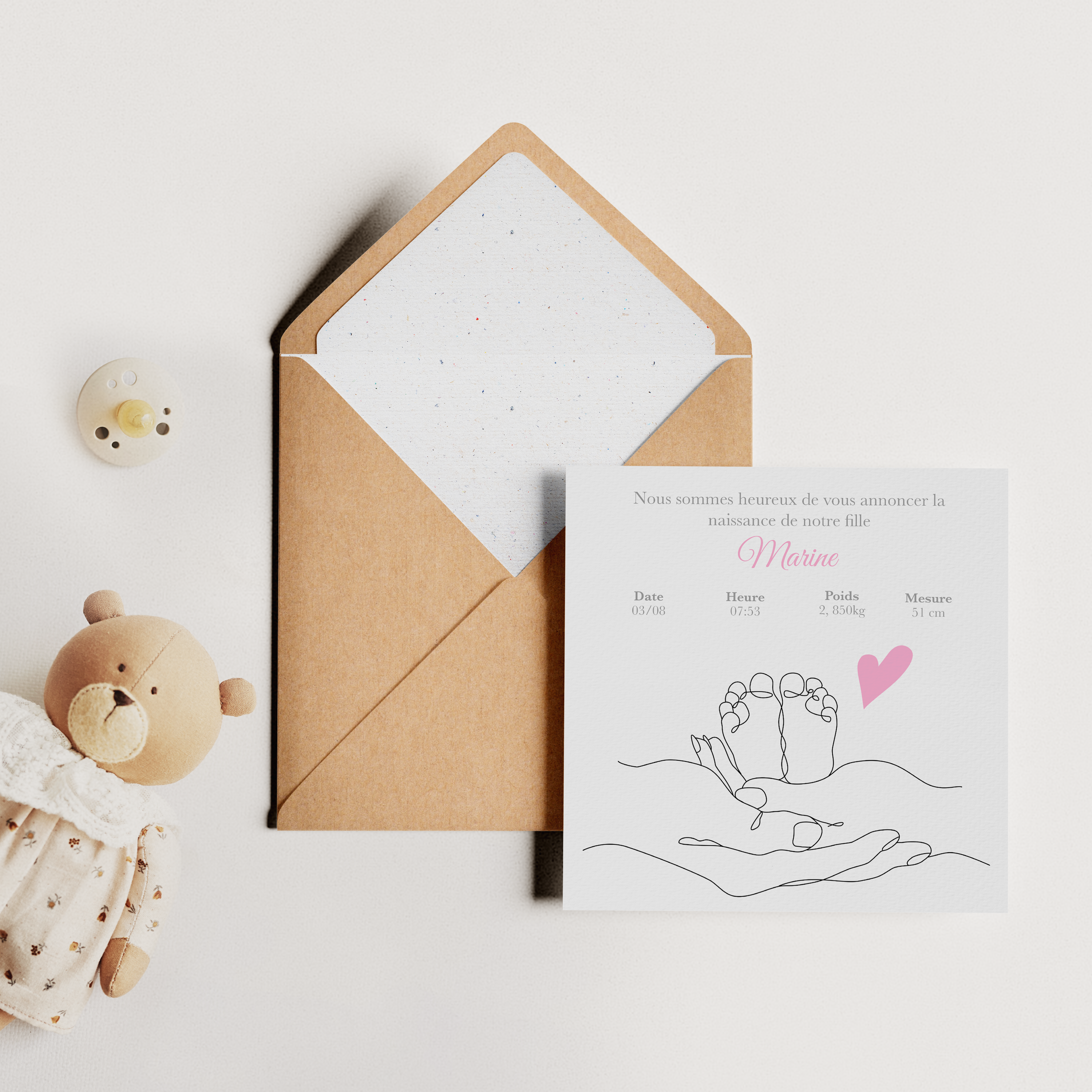 Baby Line Pink - 